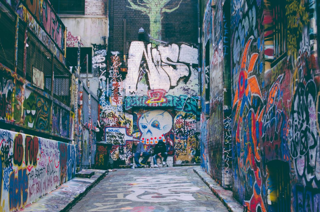 Hidden Laneways Graffiti Melbourne CBD